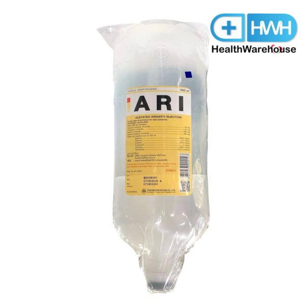 ARI ACETATED RINGER INJECTION 1000 mL - Health Warehouse